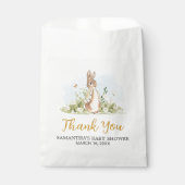 Sachets En Papier Baby shower Peter Rabbit (Devant)