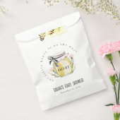 Sachets En Papier Baby Shower Pot à Miel Aquarelle Pastel Mignon (Scellé)