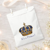 Sachets En Papier Baby shower Prince Crown (Coupé)