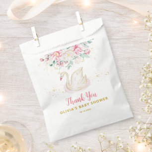 Sachets En Papier Baby Shower Princesse Cygne