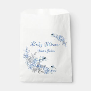 Sachets En Papier Baby shower Rose de dragonfly Boy