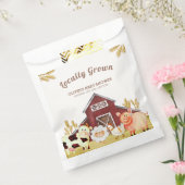 Sachets En Papier Baby shower Rustique Barnyard Farm Animaux (Scellé)