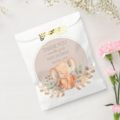 Sachets En Papier Baby shower Safari Elephant Aquarelle (Scellé)