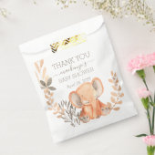 Sachets En Papier Baby shower Safari Elephant Aquarelle (Scellé)