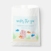 Sachets En Papier Baby shower Sea Life (Devant)