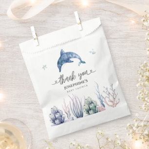 Sachets En Papier Baby shower Sea Life