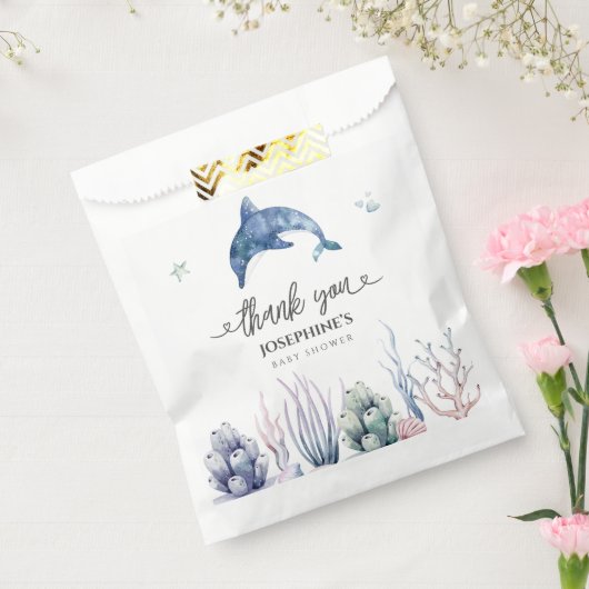 Sachets En Papier Baby shower Sea Life (Scellé)