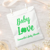 Sachets En Papier Baby shower Shamrock Baby Love (Coupé)