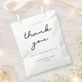 Sachets En Papier Baby shower simple (Coupé)