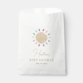 Sachets En Papier Baby shower Sun (Devant)