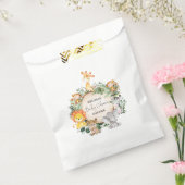Sachets En Papier Baby shower tendance Jungle Safari Animaux (Scellé)