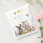 Sachets En Papier Baby shower Vache Chèvre Moutons Papillons Fleurs (Scellé)