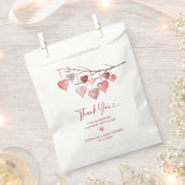 Sachets En Papier Baby shower Valentines de Little Sweetheart (Coupé)