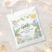 Sachets En Papier Baby shower Wild One Safari serviettes (Coupé)