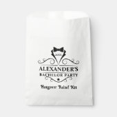 Sachets En Papier Bachelor Party Black Cravate Hangover (Devant)