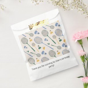 Sachets En Papier Badminton