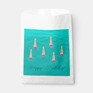 Sachets En Papier Baignade sous l'eau - Artistes nageurs sur mesure