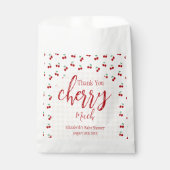 Sachets En Papier Bain de bébé Cerises (Devant)