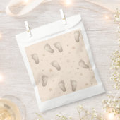 Sachets En Papier Bain de Pieds de Bébé (Coupé)