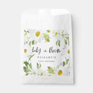 Sachets En Papier Baise blanche Baby shower Été floraison florale