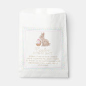 Sachets En Papier Bait Bunny de Pâques (Devant)