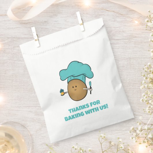 Sachets En Papier Bake ! Fête du biscuit pour enfants (Coupé)