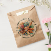 Sachets En Papier Bakery Store Pastry Chef Dessert Sweets Cake Baker (Scellé)