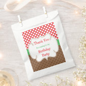 Sachets En Papier Baking Bears Fête d'anniversaire (Coupé)