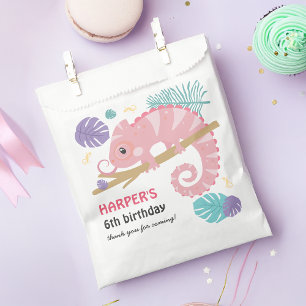 Sachets En Papier Balances et queues Reptile fille Anniversaire