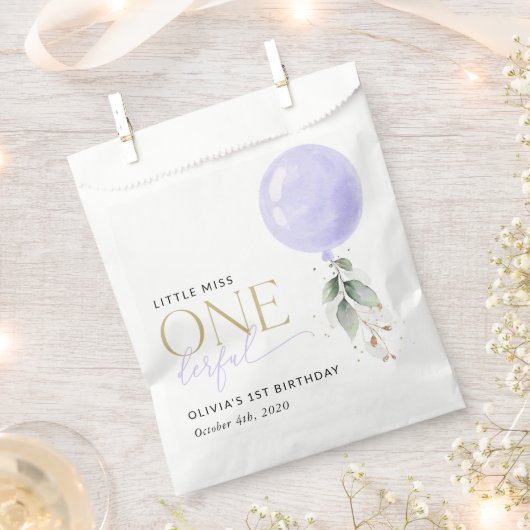 Sachets En Papier Balcon Violet, Verdure, Feuillage, Premier Anniver (Coupé)