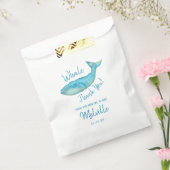 Sachets En Papier Baleine Merci Nautique Plage Mariage Océan (Scellé)