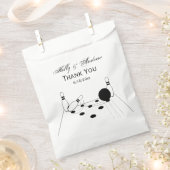 Sachets En Papier Balle de bowling de sport et poupées (Coupé)