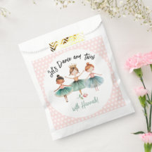 Ballerina Ballet fille d'anniversaire