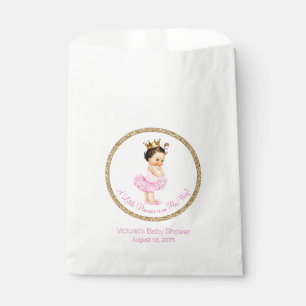 Sachets En Papier Ballerina Princess Pearls Tutu Girl Baby shower