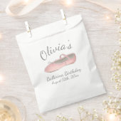 Sachets En Papier Ballet rose Chaussure Ballerina Danse d'anniversai (Coupé)