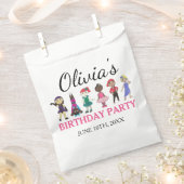 Sachets En Papier Ballet Tap Jazz Acro Lyrique Danseur Anniversaire (Coupé)