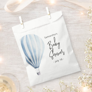 Sachets En Papier Ballon à air chaud - baby shower