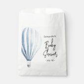 Sachets En Papier Ballon à air chaud - baby shower (Devant)
