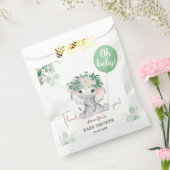 Sachets En Papier Ballon vert éléphant Baby shower neutre pour les f (Scellé)