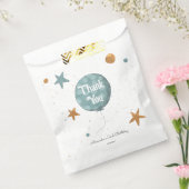 Sachets En Papier Ballons Bleus Cute 2e anniversaire (Scellé)