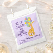 Sachets En Papier Ballons de dinosaure pour filles mignonnes Valenti (Coupé)