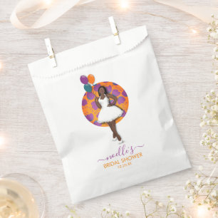 Sachets En Papier Ballons et fleurs pour la fête de mariage de la fe
