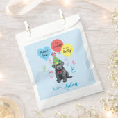 Sachets En Papier Balloons d'anniversaire Bouvier des Flandres (Coupé)