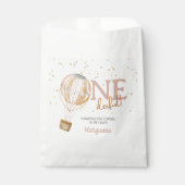 Sachets En Papier Ballotte à air chaud 1er anniversaire Thankyou (Devant)