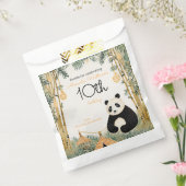 Sachets En Papier Bambou et Panda beige Whimsical (Scellé)