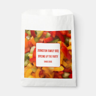 Sachets En Papier Barbecue familial Pimentez la fête Cuisine d'été