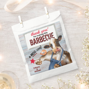 Sachets En Papier Barbecue Fête de Grillades de Crevettes par une Va