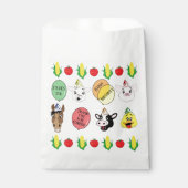 Sachets En Papier Barnyard Animaux (Devant)