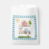 Sachets En Papier Barnyard Fun 1er Anniversaire (Devant)