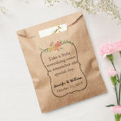 Sachets En Papier Barre de bonbons Custom Wedding Favor Sac (Scellé)
